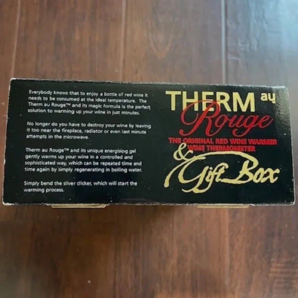 Therm au Rouge Red Wine Warmer New Gift Box